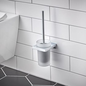 Resim Hansgrohe AddStoris Tuvalet Fırçalığı Krom 41752000 