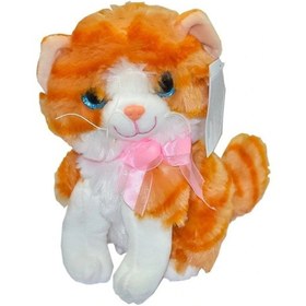 Resim Mey İthalat Kzl-2208001 Ayakta Miyavlayan Kedi 3 Renk - Kızılkaya Oyuncak 