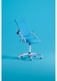 Resim Creo Mobili Yükseklik Ve Sırt Ayarlı Sirius Çalışma Sandalyesi Ofis Ve Bilgisayar Koltuğu Beyaz/mavi Gri 