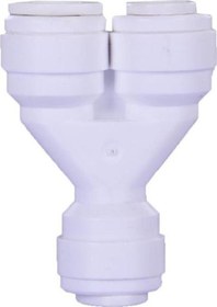 Resim Su Arıtma Cihazı Y Hortum Bağlantı Nipeli 1/4 Inç Quick Geçme (5 Adet) 