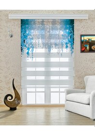 Resim Perdecizade Enxboy Mavi Sarmaşık Dijital Baskılı Zebra Perde-cocuk Odası-stor Perde Tyce50e6f4eb486b9becc4900 Renkli 