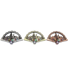 Resim İstanbul Temalı Metal Magnet Model 2 