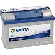 Resim Varta E43 12v 72 Ah 680a Blue Dynamic (FORD-OPEL ALÇAK TİP)( Üretim Yılı: 2022 ) 