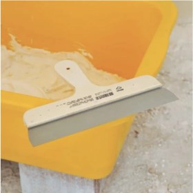 Resim Dekor Macun Küreği Ahşap Saplı 20 Cm 057 