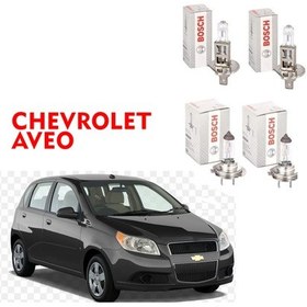 Resim CHEVROLET AVEO 2011-2014 ARASI ÖN UZUN-KISA 4 LÜ FAR AMPÜLÜ TAKIMI BOSCH 