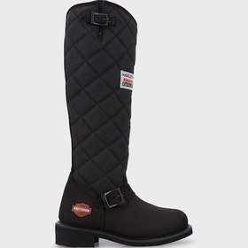 Resim Harley Davidson Bayan Çizme 025G100074 Black Nubuk 