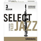 Resim Rico Jazz Select RSF10SSX3M Soprano Saksafon Kamışı No:3 Medium 