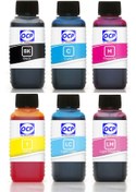 Resim OCP Epson Stylus Photo Px730wd Yazıcı Uyumlu Kartuş Mürekkebi 100ml Set 6 Renk 