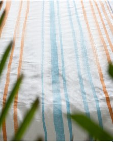 Resim Madame Coco Caresse King Size Pamuklu Ecocell Baskılı Pike - Turkuaz 8684427214015 Yeşil 