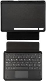 Resim Senon Galaxy Tab S9 Ultra SM-X910 Zore Border Keyboard Bluetooh Bağlantılı Standlı Klavyeli Tablet Kılıfı 