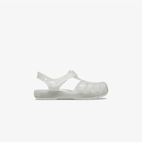Resim Crocs Isabella Glitter T Bebek Gri Sandalet Düz 208444 Gri 