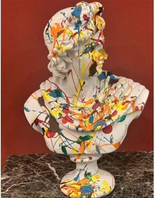 Resim BY ARİ APOLLON BÜST HEYKEL BİBLO HK102-21 