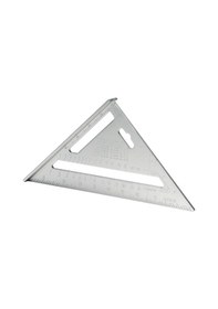 Resim Üçgen Gönye Alüminyum Marangoz Gönyesi 175 MM Ce062 