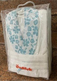 Resim Özdilek Julia Şalyaka Bornoz M Beden Çok Renkli 