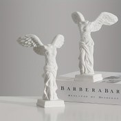 Resim 1 adet Yunan Heykel Dekoru, Zafer Tanrıçası Yunan Sanat Heykelleri, Ev Dekorasyonu Oturma Odası Ofis Süsleri, El Sanatları Ev Dekorasyon Süsleri Model Oda Çalışma Süsleri 