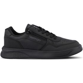 Resim Slazenger MAJORITY I Kadın Siyah / Siyah Günlük Spor Ayakkabısı | Unisex 
