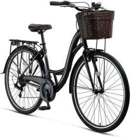 Resim Ümit Bisiklet Alanya 28 Inch 45 cm kadro 21 Vites Kadın Şehir Bisikleti 2810 ( 160 cm üstü) 