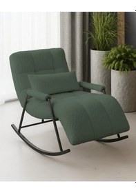 Resim Coco Sallanan Berjer & Tv Koltuğu & Dinlenme & Okuma & Emzirme Koltuğu 16-yeşil 