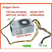 Resim Lenovo PA-2181-2 HK280-72PP PCG010 FSP180-20TGBAB 10-Pin Power Supply Refrubished 