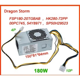 Resim Lenovo PA-2181-2 HK280-72PP PCG010 FSP180-20TGBAB 10-Pin Power Supply Refrubished 