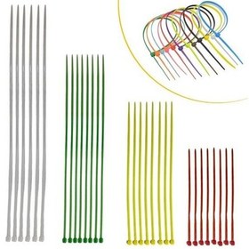 Resim 30 Parça Plastik Kablo Kelepçe Seti Kablo Düzenleyici Bağlama Bantları 5399 