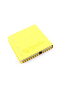 Resim Tigertint Sketchbook Sert Kapak Eskiz Çizim Defteri 12x12 Cm Sarı 