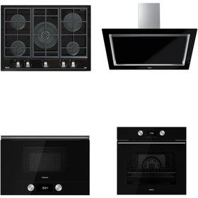 Resim TEKA Siyah Urban Ankastre Set (4' Lü Set) 