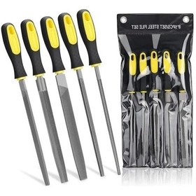 Resim 5 Parça Çelik Eğe Seti - Ergonomik Saplı, Dayanıklı 
