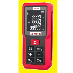 Resim Normadia 40 Metre Lazer Mesafe Ölçer, Su Geçirmez, Hafızalı, Uzun Ömürlü 