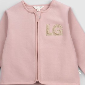 Resim Organik Pamuklu İçi Tüylü Bebek Ceketi Pembe - Pembe / 3-4 Yaş 