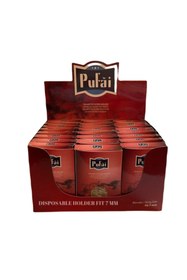 Resim Pufai Slender Boy Kırmızı Kutu İçerisinde Sigara Ağızlığı 30'lu x 24 Paket 