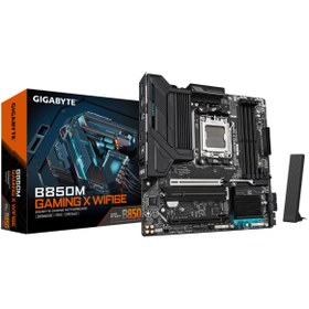 Resim Gigabyte B850M GAMING X WF6E, Rev.1.0, 4xDDR5, 2xM.2, 2DP, HDMI, Type-C, Wi-Fi6E, Bluetooth 5.3, AM5 