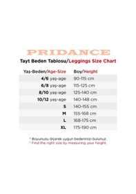 Resim T-Socks Pridance Swarovski Latin Salsa File Dans Çorabı 849/S Toffee Çok Renkli 