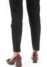 Resim Tamer Tanca Kadın Vegan Bordo Abiye Ayakkabı 886 619 Bn Ayk Sk22/23 Bordo Czg Rgn Bordo 