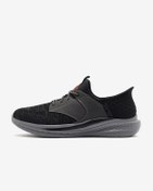 Resim Skechers Slade - Caster Erkek Siyah Günlük Ayakkabı 210889 Bkgy Siyah | Orijinal 