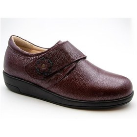 Resim Dr.Comfort 2042 Bordo Ortopedik Kadın Ayakkabısı Bordo 