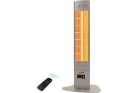 Resim Single x Karbon Serisi IP65 Suya-Toza Dayanıklı 2300 W Bej Uzaktan Kumandalı Iç/dış Mekan Isıtıcı 