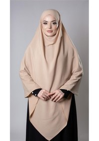 Resim Hürrem Bone Yavruağzı Pratik Hazır Geçmeli Tesettür Eşarp Medine İpeği Bağcıklı Sufle Hijab 2301 35 