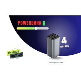 Resim Cosmostech PD 65W 100W 20000 mAh Powerbank Laptop Macbook Steam Deck Rog Ally Uyumlu Taşınabilir Hızlı Şarj Cihazı 