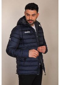 Resim Diadora Asos Erkek Lacivert Şişme Mont - Asoslacivert Lacivert 