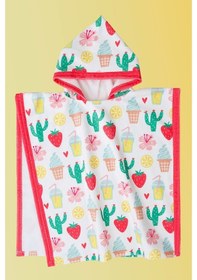 Resim Plaj Havlusu Cocuk Panco Ice Cream 