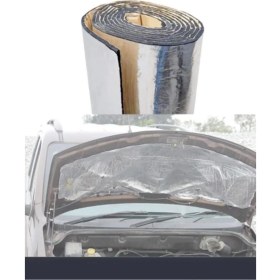 Resim Araç Oto Ses Yalıtımı Alüminyum Folyolu Araç Ses Yalıtım Şiltesi 9mm 100X500CM 