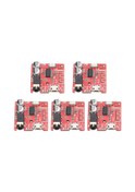 Resim Yaleker 5 Adet Bluetooth 5.0 Ses Alıcı Modülü, Jl6925a Çip, 3.5mm Arayüz, Kayıpsız Decoding, Otomatik Bağlantı Desteği Diğer 