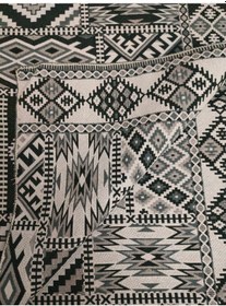 Resim 6 Metrekare Serme, Kalın Halı Örtüsü, Savan, Çok Amaçlı Örtü Siyah 