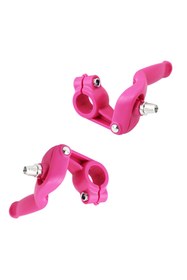 Resim HSGL Bisiklet Pembe Fren Kolu Sağ Sol Takım Bmx Çocuk Bisikleti 2 Parmak 
