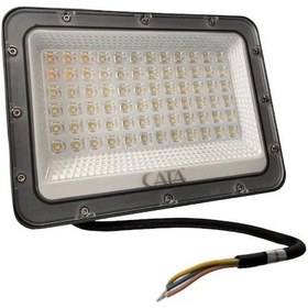Resim Cata Ct-4659 100w Slim Led Projektör Beyaz Işık 