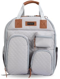 Resim Kraft Lapis Anne Bebek Bakım Sırt Çantası - Gri - Açık Gri / Standart 