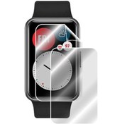 Resim Ecr Huawei Fit 2 Için Şeffaf Esnek Nano Ekran Koruyucu Film(2 Ade 