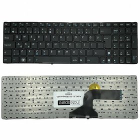 Resim Asus K53SA, K53SC, K53SD, K53SE Uyumlu Laptop Klavye Siyah TR 