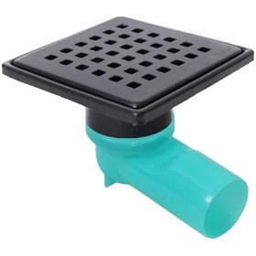 Resim Sukar Siyah Yer Süzgeci Kare Line 9 10x10 cm 